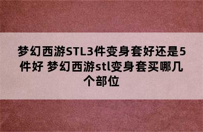 梦幻西游STL3件变身套好还是5件好 梦幻西游stl变身套买哪几个部位